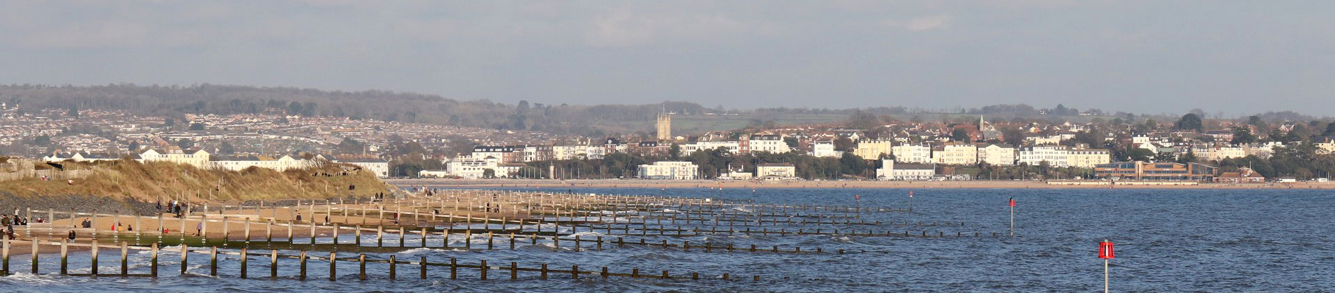 Dawlish Warren looking out towards Exmouth